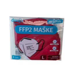 Ffp2 Masken Weinrot